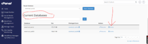 How to Delete a MySQL Database in cPanel