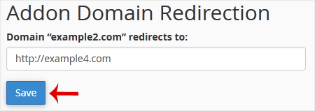 How to Redirect an Addon Domain in cPanel