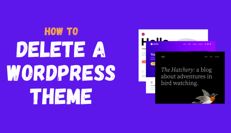 How to Delete a WordPress Theme