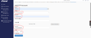 How to Create an FTP Account in cPanel