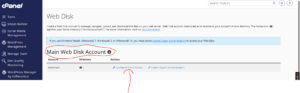 How to Access Web Disk in cPanel