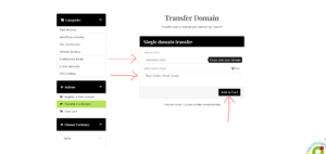 How to Transfer Your Domain