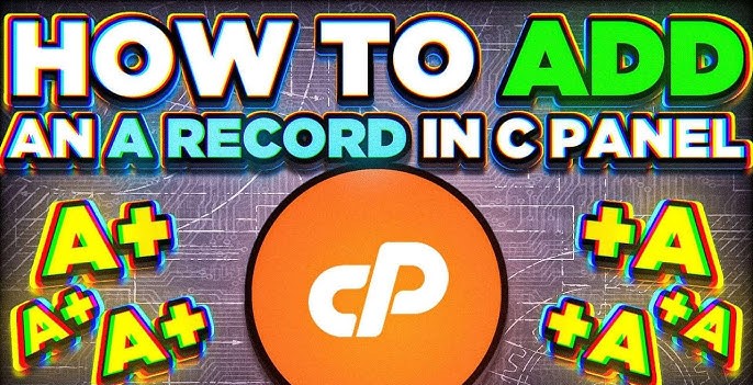 How to Add an A Record in cPanel