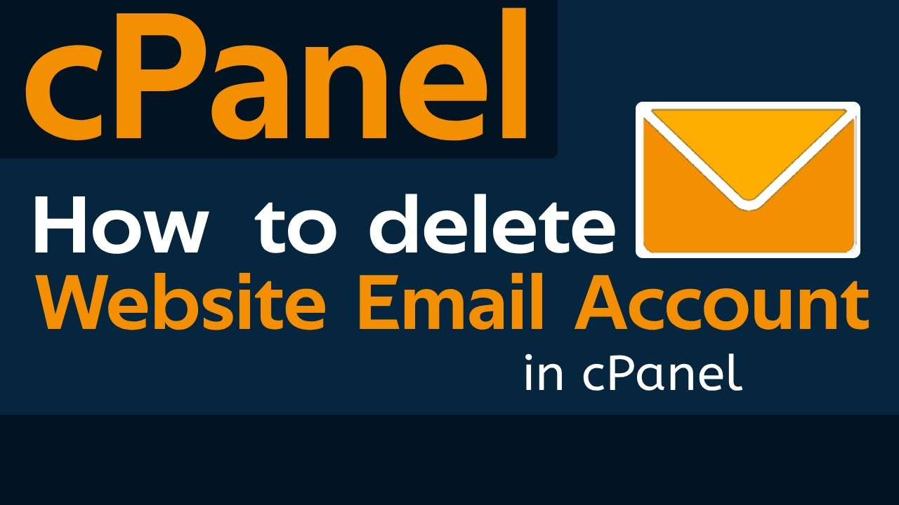 How to Delete cPanel Emails on Android