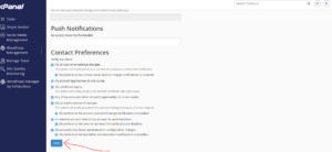 How to Update cPanel Contact Information and Receive Resource Limit Notifications