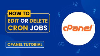 How to Edit or Delete a Cron Job in cPanel