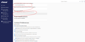 How to Update cPanel Contact Information and Receive Resource Limit Notifications