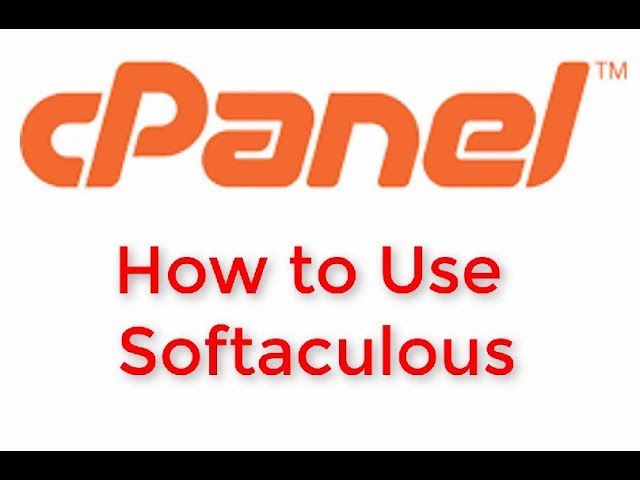 How to Access Softaculous in cPanel