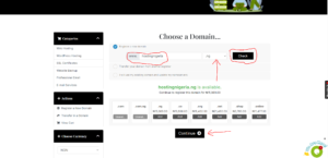 How to buy Domain & Hosting